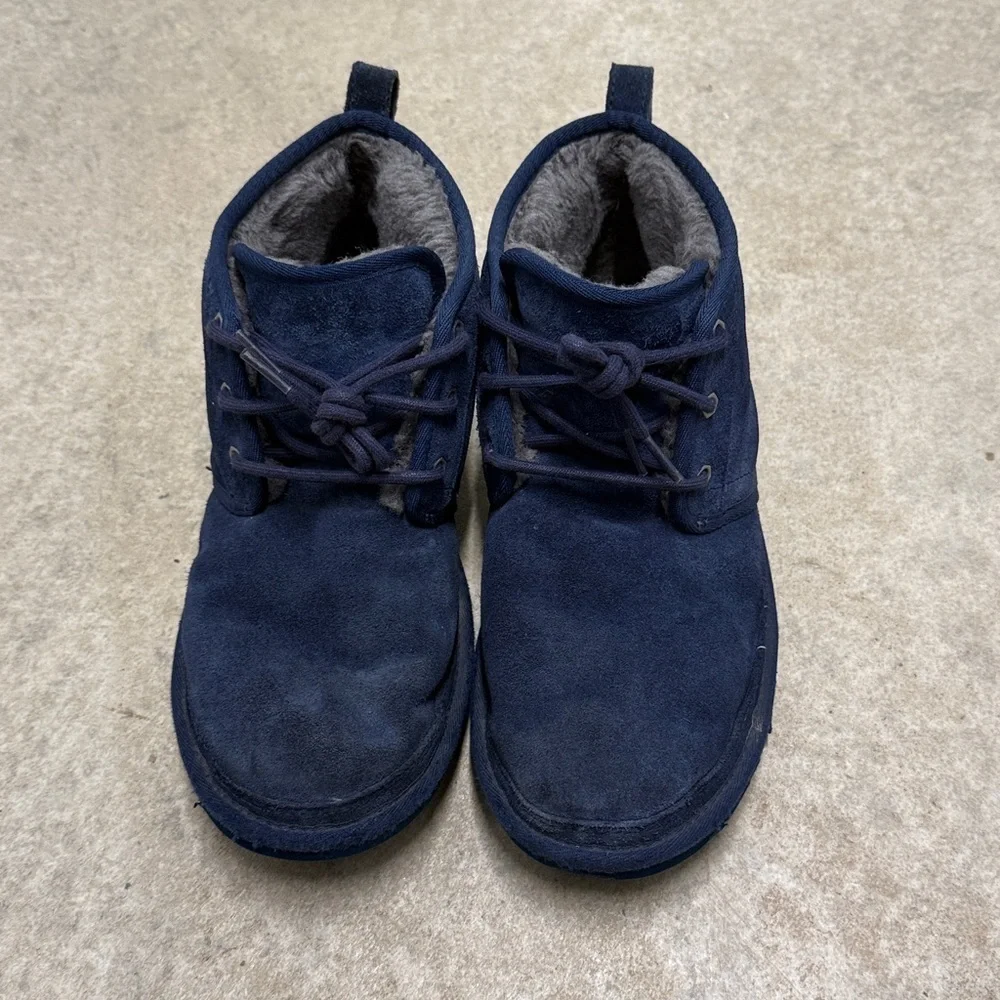 Ugg Classic Lace Up Neumel Low Mini Navy